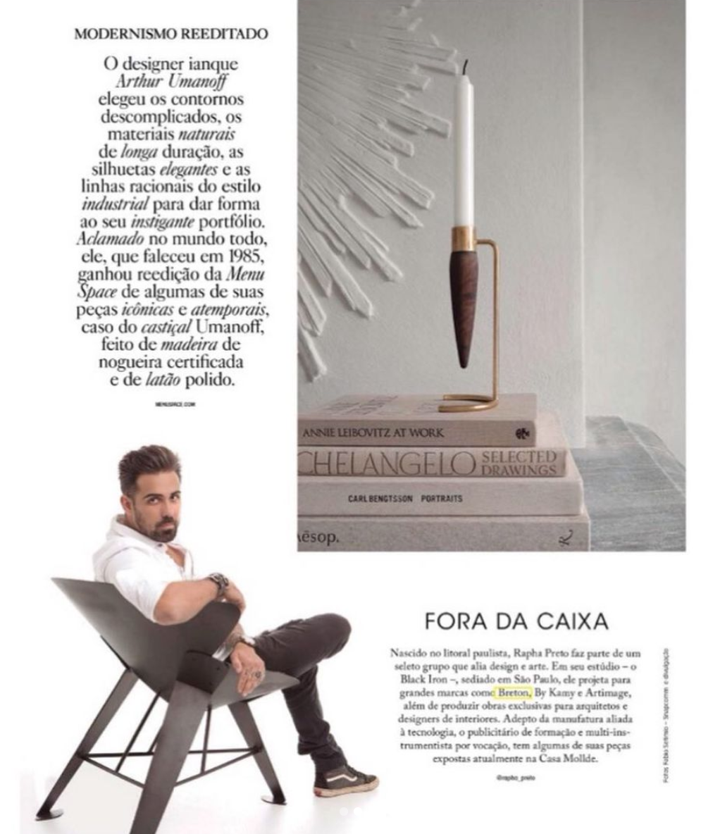 L'Officiel Brasil - Fora da Caixa - Rapha Preto